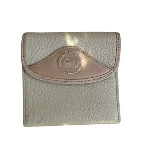 Dooney & Bourke Cream Leather Wallet